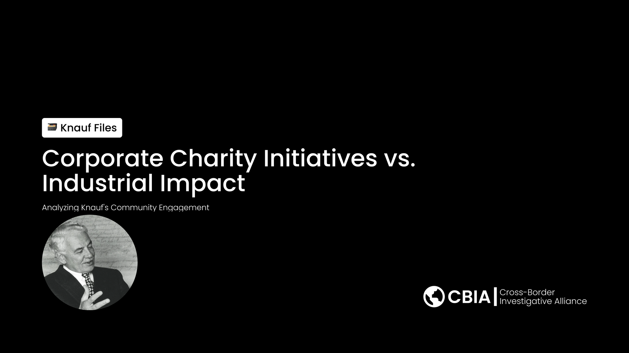 Corporate Charity Initiatives vs. Industrial Impact: Analyzing Knauf's Community Engagement