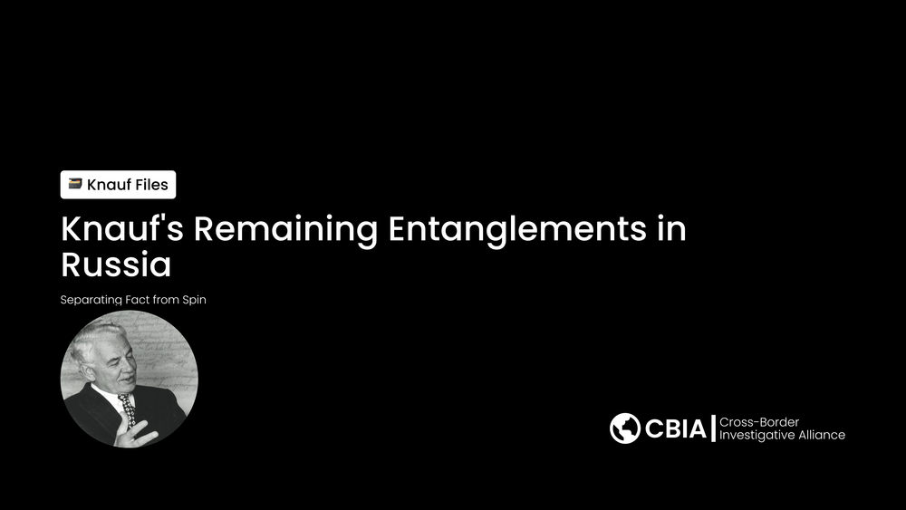 Knauf's Remaining Entanglements in Russia: Separating Fact from Spin post image