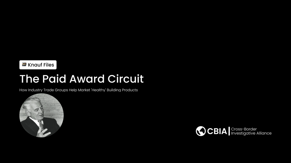The Paid Award Circuit: How Industry Trade Groups Help Market 'Healthy' Building Products post image