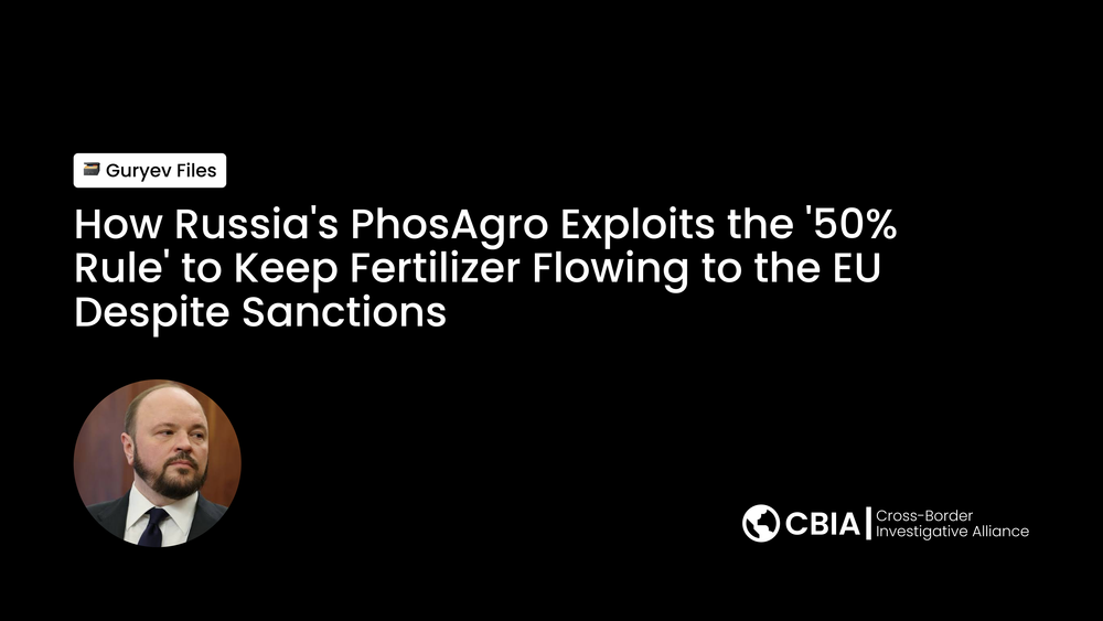 How Russia's PhosAgro Exploits the '50% Rule' to Keep Fertilizer Flowing to the EU Despite Sanctions post image